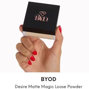 BYOD Desire Matte Magic Loose Powder in Translucent NIB